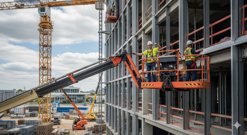 Vantagens do aluguel de plataformas elevatórias para obras de edifícios